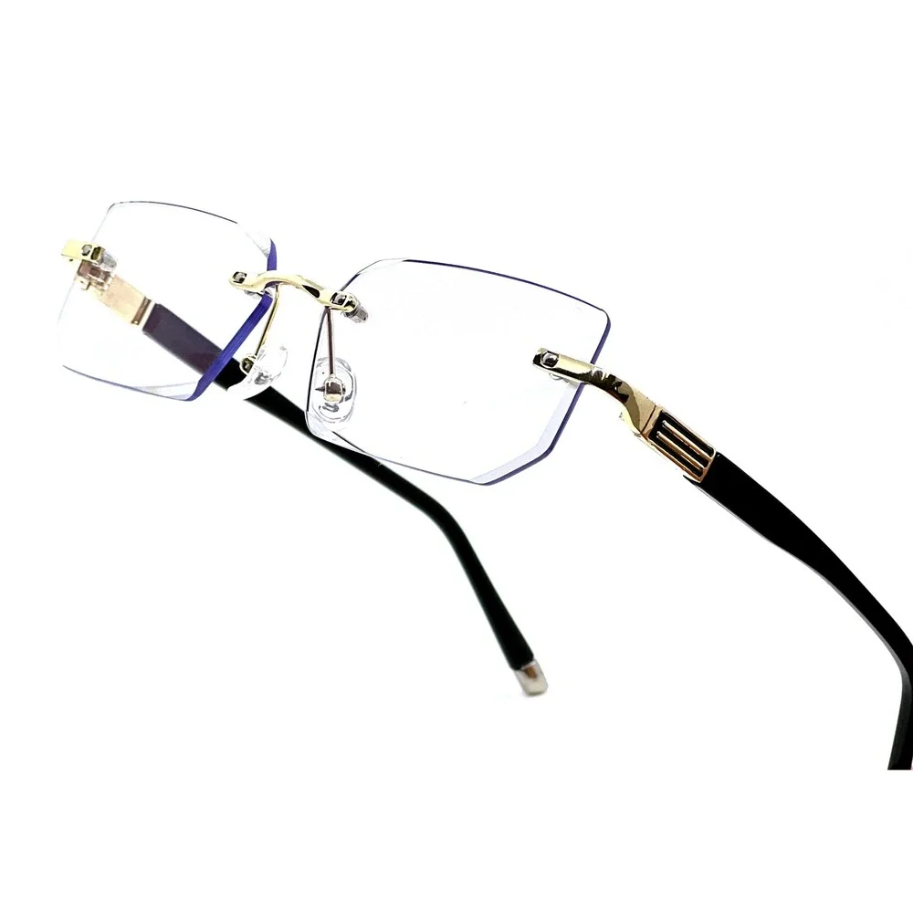 Gaming Blue Light Glasses Pro-Level Eye Protection Gamers Screen Gold Clear Lens